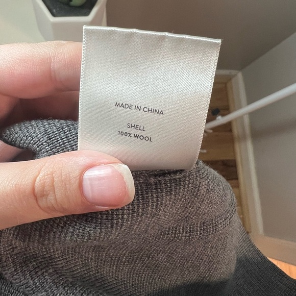 Aztech Mountain Camo Matterhorn Black Grey Wool Turtleneck Sweater Women's 2 Ski - Picture 9 of 10